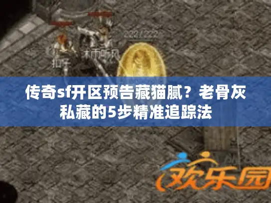 传奇sf开区预告藏猫腻？老骨灰私藏的5步精准追踪法