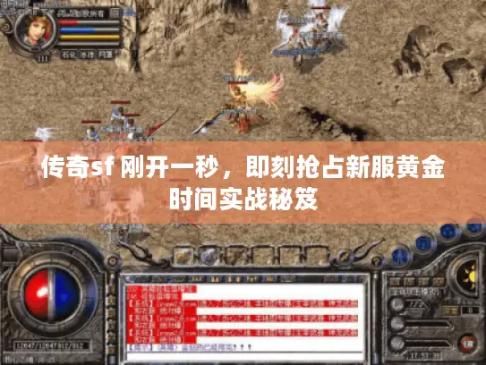 传奇sf 刚开一秒,即刻抢占新服黄金时间实战秘笈 传奇sf 刚开一秒,即刻抢占新服黄金时间实战秘笈