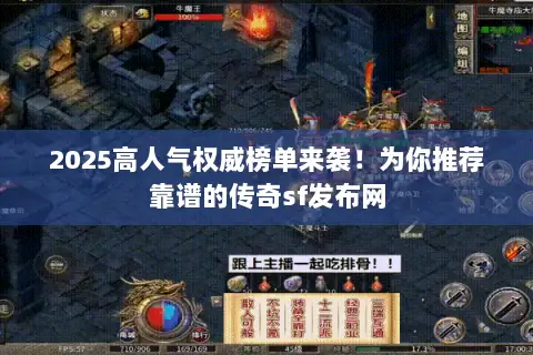 2025高人气权威榜单来袭！为你推荐靠谱的传奇sf发布网