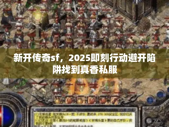 新开传奇sf，2025即刻行动避开陷阱找到真香私服
