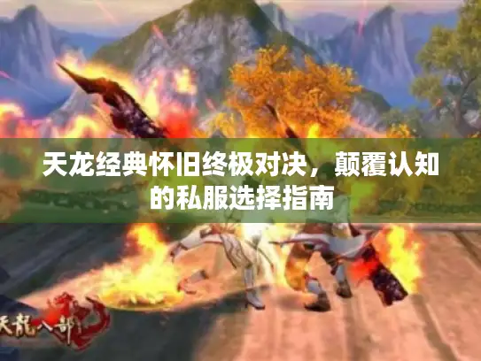 天龙经典怀旧终极对决，颠覆认知的私服选择指南