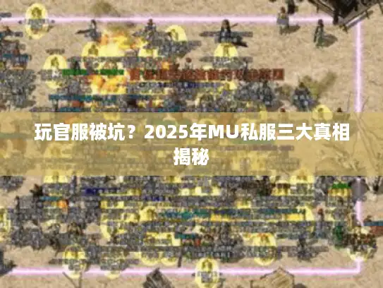 玩官服被坑？2025年MU私服三大真相揭秘
