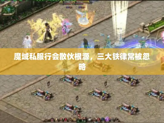 魔域私服行会散伙根源，三大铁律常被忽略