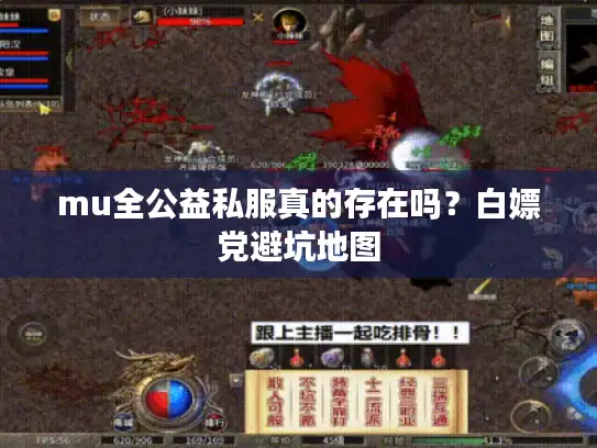 mu全公益私服真的存在吗？白嫖党避坑地图