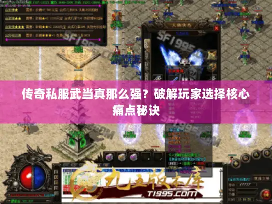 传奇私服武当真那么强?破解玩家选择核心痛点秘诀 传奇私服武当真那么强?破解玩家选择核心痛点秘诀