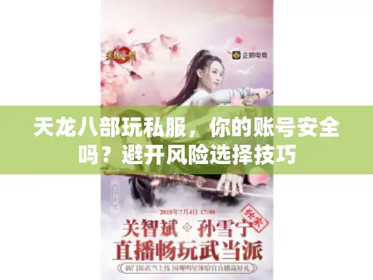天龙八部玩私服，你的账号安全吗？避开风险选择技巧