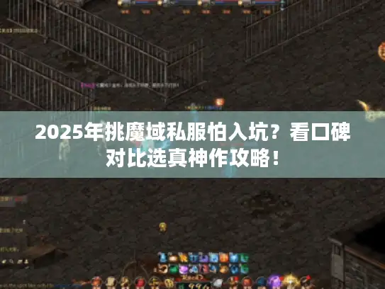 2025年挑魔域私服怕入坑？看口碑对比选真神作攻略！