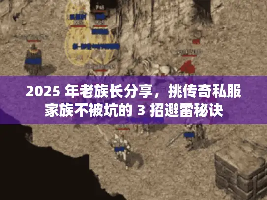 2025 年老族长分享，挑传奇私服家族不被坑的 3 招避雷秘诀