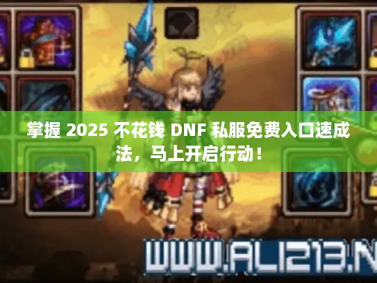 掌握 2025 不花钱 DNF 私服免费入口速成法，马上开启行动！