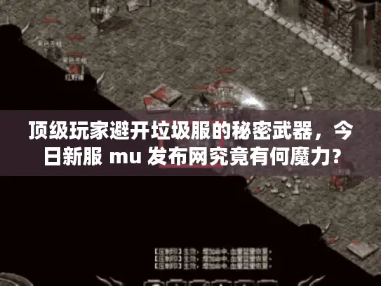顶级玩家避开垃圾服的秘密武器,今日新服 mu 发布网究竟有何魔力? 顶级玩家避开垃圾服的秘密武器,今日新服 mu 发布网究竟有何魔力?