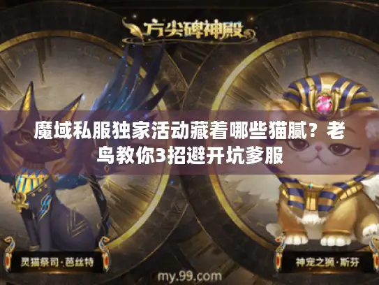 魔域私服独家活动藏着哪些猫腻？老鸟教你3招避开坑爹服