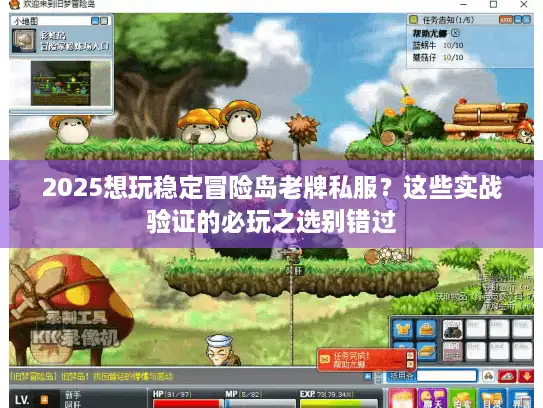 2025想玩稳定冒险岛老牌私服？这些实战验证的必玩之选别错过