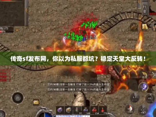 传奇sf发布网，你以为私服都坑？稳定天堂大反转！