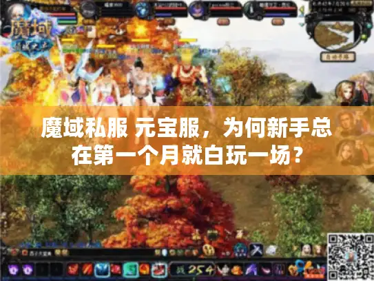 魔域私服 元宝服,为何新手总在第一个月就白玩一场? 魔域私服 元宝服,为何新手总在第一个月就白玩一场?