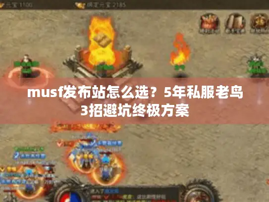 musf发布站怎么选？5年私服老鸟3招避坑终极方案
