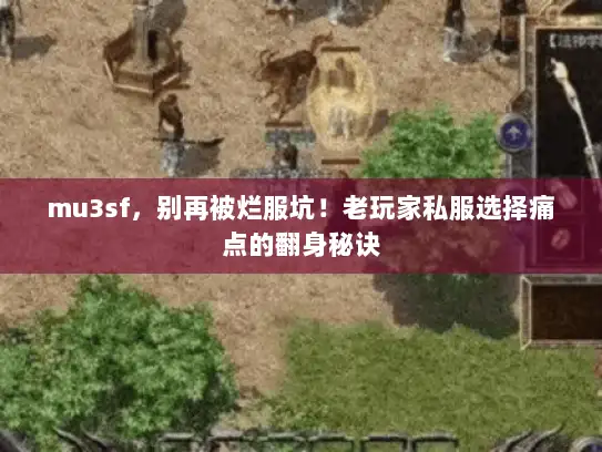 mu3sf，别再被烂服坑！老玩家私服选择痛点的翻身秘诀
