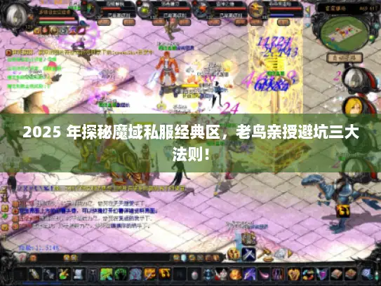 2025 年探秘魔域私服经典区，老鸟亲授避坑三大法则！
