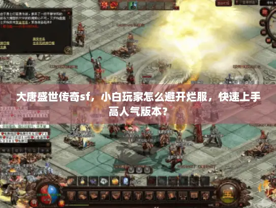 大唐盛世传奇sf，小白玩家怎么避开烂服，快速上手高人气版本？