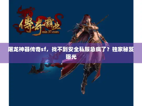 屠龙神器传奇sf，找不到安全私服急疯了？独家秘笈曝光