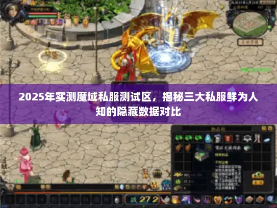 2025年实测魔域私服测试区，揭秘三大私服鲜为人知的隐藏数据对比