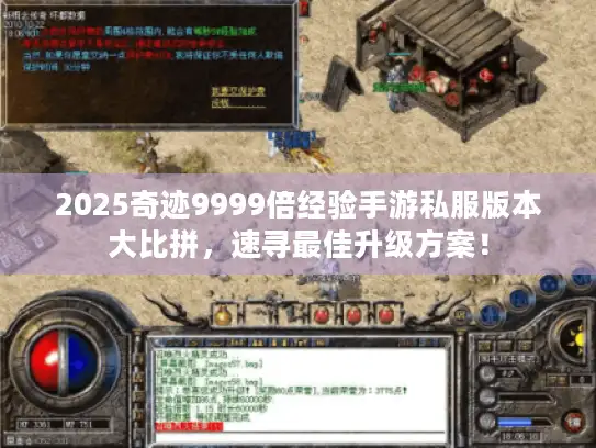 2025奇迹9999倍经验手游私服版本大比拼，速寻最佳升级方案！