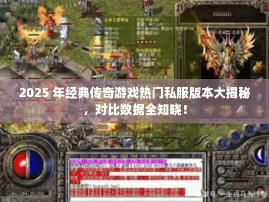 2025 年经典传奇游戏热门私服版本大揭秘，对比数据全知晓！