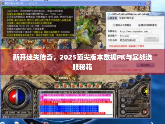 新开迷失传奇，2025顶尖版本数据PK与实战选服秘籍