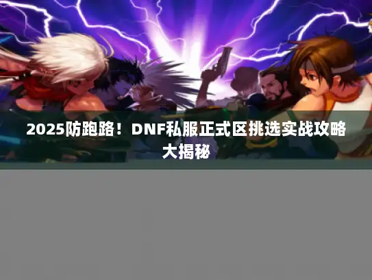 2025防跑路！DNF私服正式区挑选实战攻略大揭秘