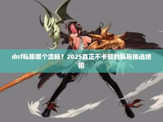 dnf私服哪个流畅？2025真正不卡顿的私服挑选绝招