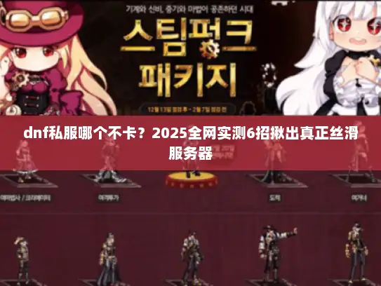 dnf私服哪个不卡？2025全网实测6招揪出真正丝滑服务器