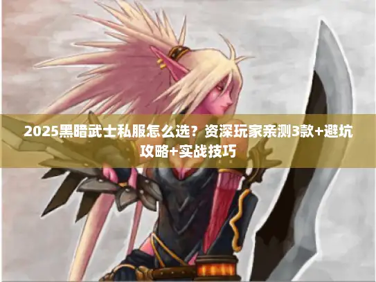2025黑暗武士私服怎么选？资深玩家亲测3款+避坑攻略+实战技巧
