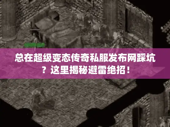 总在超级变态传奇私服发布网踩坑？这里揭秘避雷绝招！