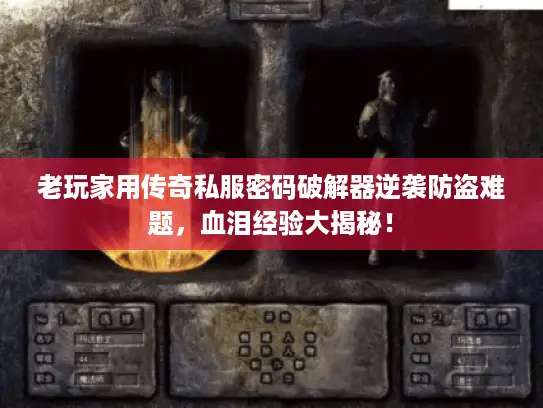 老玩家用传奇私服密码破解器逆袭防盗难题，血泪经验大揭秘！
