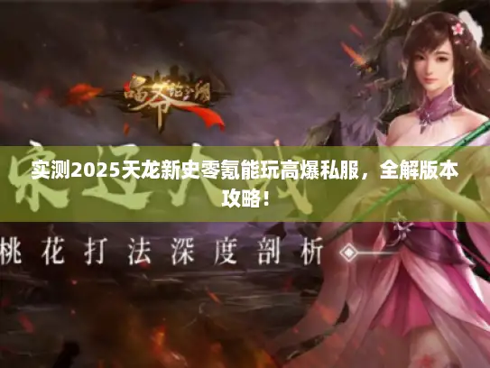 实测2025天龙新史零氪能玩高爆私服，全解版本攻略！