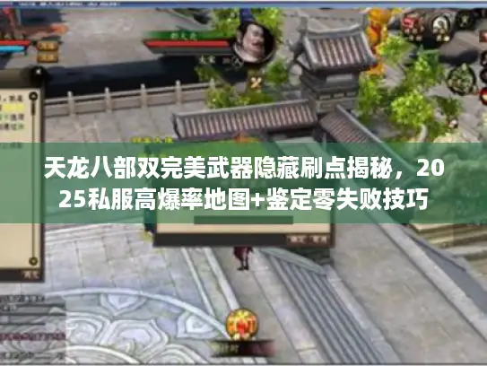 天龙八部双完美武器隐藏刷点揭秘，2025私服高爆率地图+鉴定零失败技巧