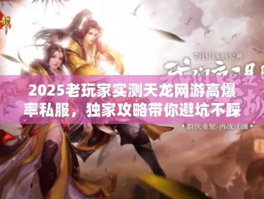 2025老玩家实测天龙网游高爆率私服，独家攻略带你避坑不踩雷！