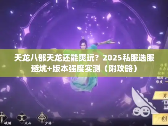 天龙八部天龙还能爽玩？2025私服选服避坑+版本强度实测（附攻略）