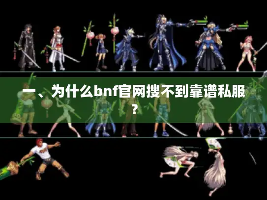 一、为什么bnf官网搜不到靠谱私服？