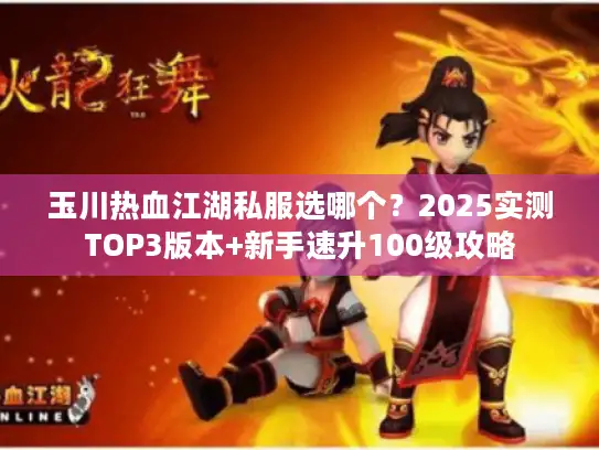 玉川热血江湖私服选哪个？2025实测TOP3版本+新手速升100级攻略