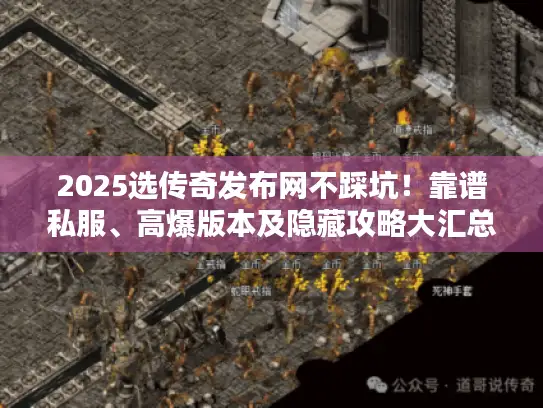 2025选传奇发布网不踩坑！靠谱私服、高爆版本及隐藏攻略大汇总
