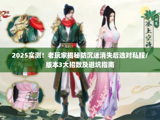 2025实测！老玩家揭秘防沉迷消失后选对私服/版本3大招数及避坑指南