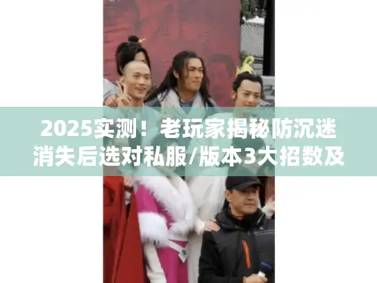 2025实测！老玩家揭秘防沉迷消失后选对私服/版本3大招数及避坑指南