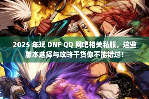 2025 年玩 DNF QQ 网吧相关私服，这些版本选择与攻略干货你不能错过！