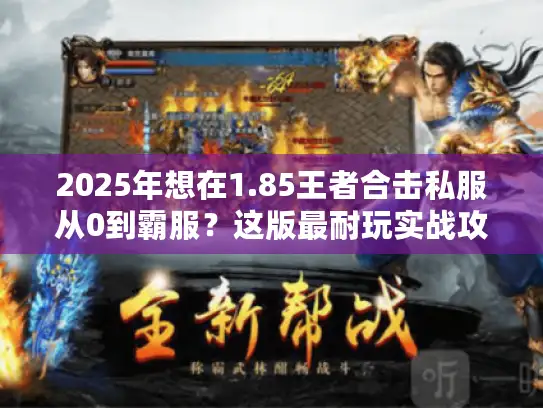 2025年想在1.85王者合击私服从0到霸服？这版最耐玩实战攻略来了