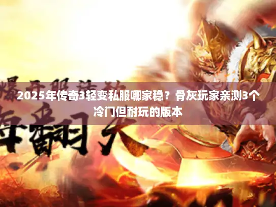 2025年传奇3轻变私服哪家稳？骨灰玩家亲测3个冷门但耐玩的版本