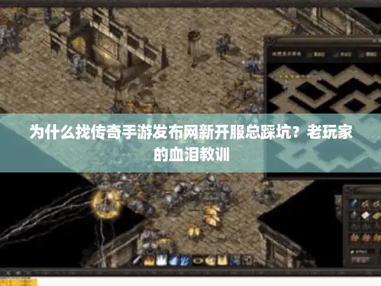 为什么找传奇手游发布网新开服总踩坑？老玩家的血泪教训