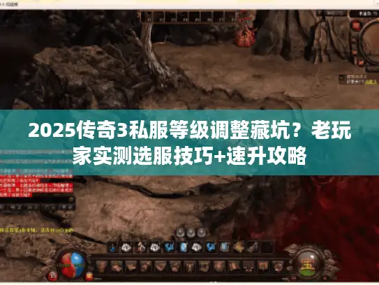 2025传奇3私服等级调整藏坑？老玩家实测选服技巧+速升攻略