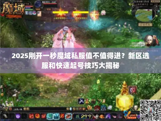 2025刚开一秒魔域私服值不值得进？新区选服和快速起号技巧大揭秘