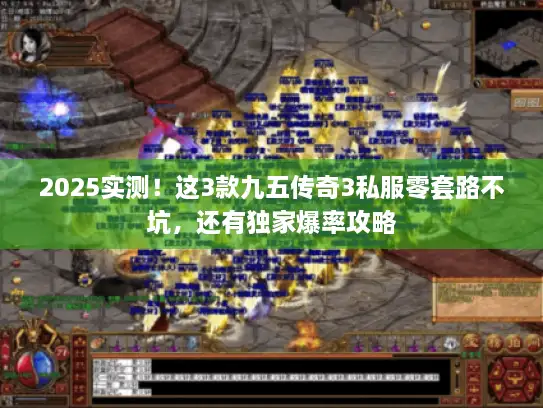 2025实测！这3款九五传奇3私服零套路不坑，还有独家爆率攻略