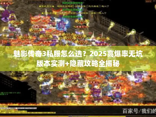 魅影传奇3私服怎么选？2025高爆率无坑版本实测+隐藏攻略全揭秘